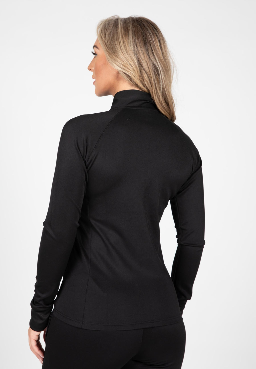 Gorilla Wear Rochelle Trainingsjas - Zwart - Aanzicht