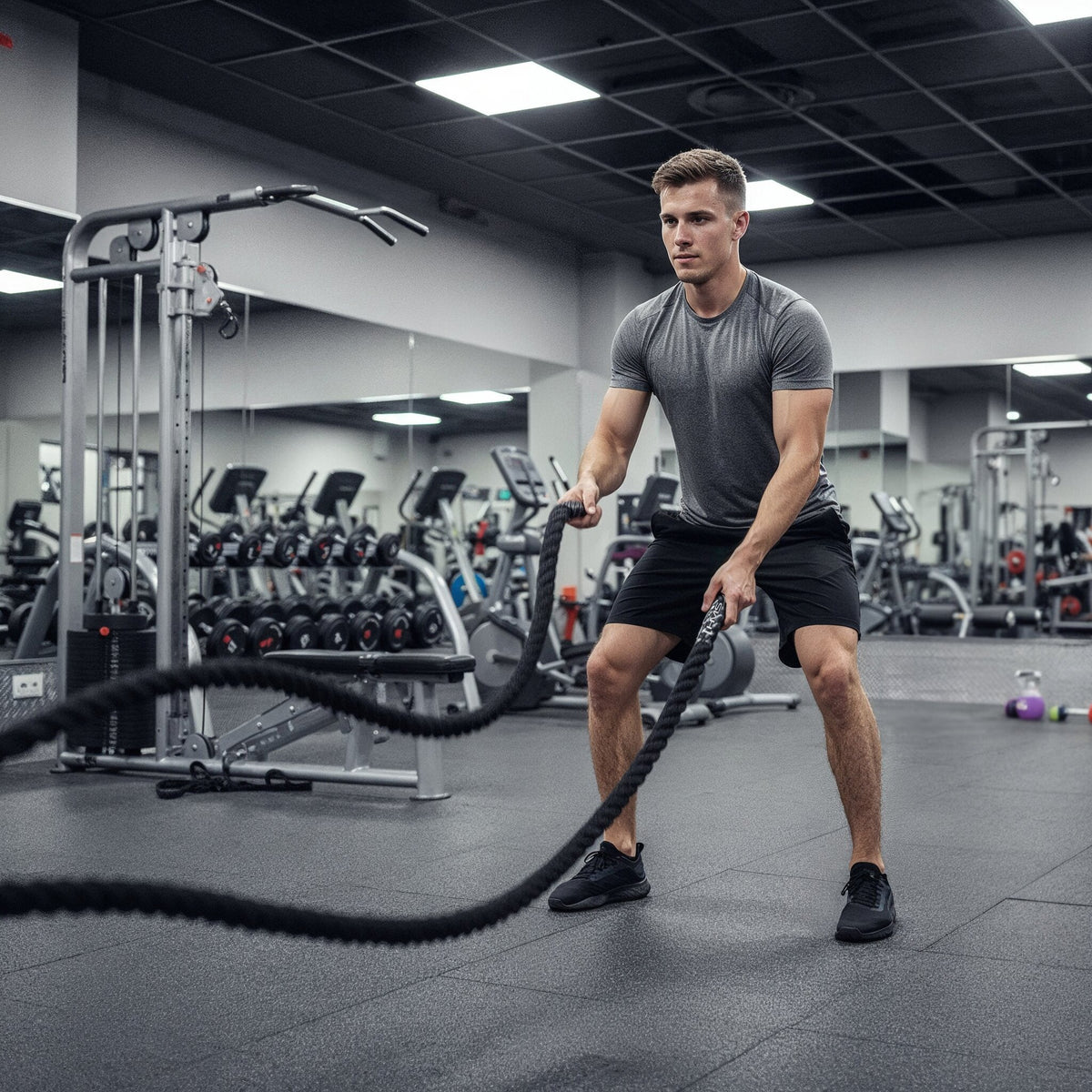 HMS Battle Rope - 15 meter - Aanzicht