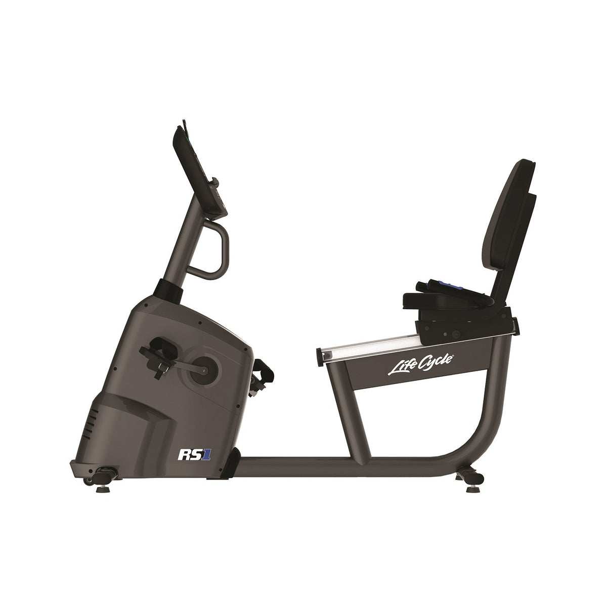 Life Fitness RS1 GO Ligfiets - Aanzicht