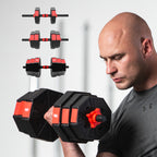 HMS Verstelbare Halter en Dumbbell Set - 20 kg - Aanzicht
