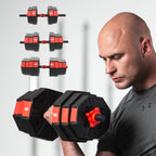 HMS Verstelbare Halter en Dumbbell Set - 40 kg - Aanzicht