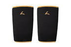 Reeva Powerlifting Knee Sleeves - Knie Bandages - 7 mm - Goud - Aanzicht