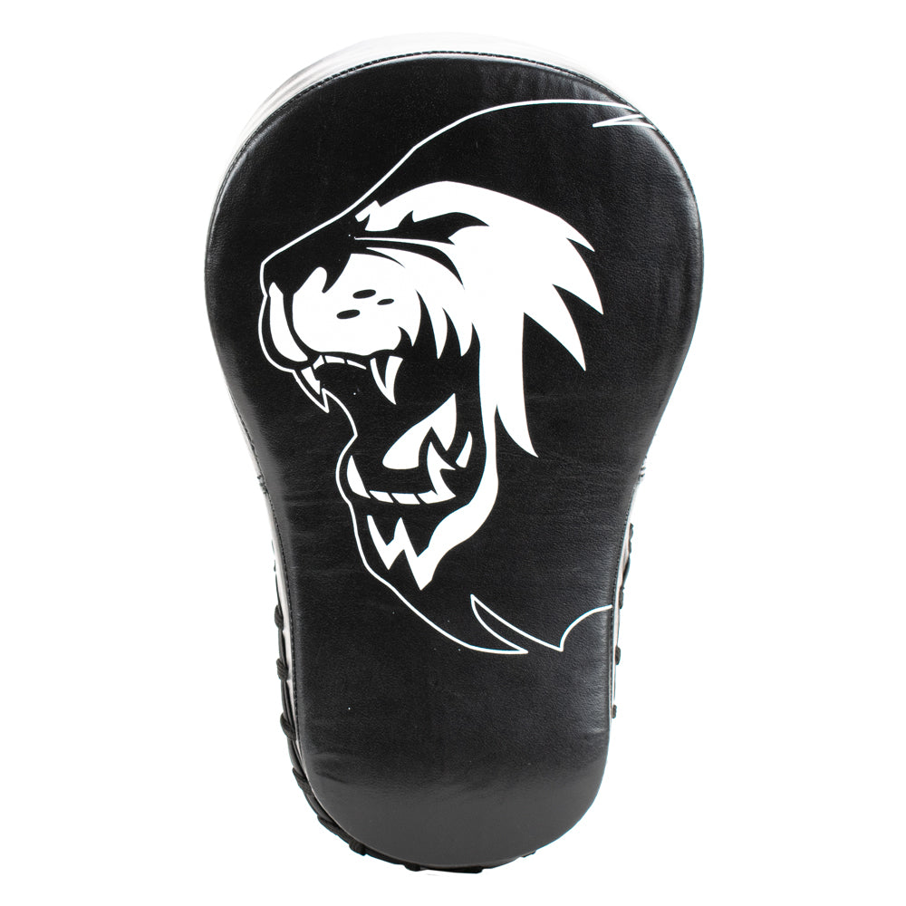 Super Pro Combat Gear Focus Lederen Handpads - Extra lang - Aanzicht