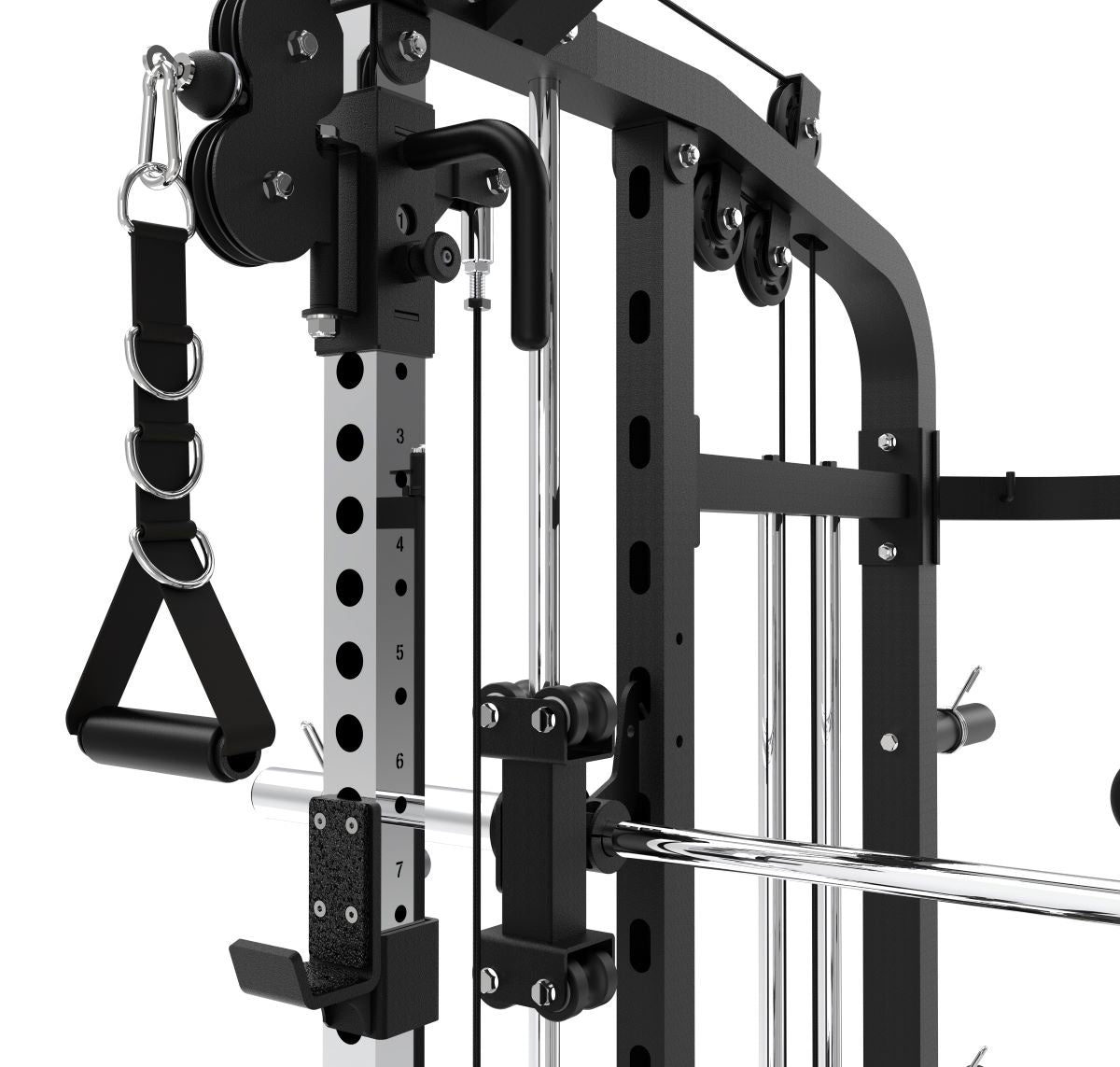 Toorx Professional ASX-4000 3-in-1 Smith Machine Rack - Aanzicht