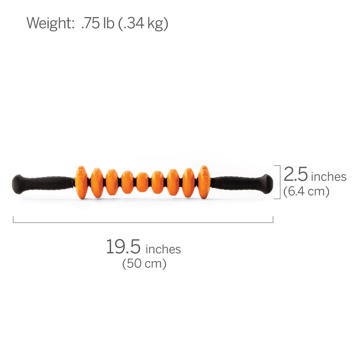 Triggerpoint STK Contour Massageroller - Aanzicht