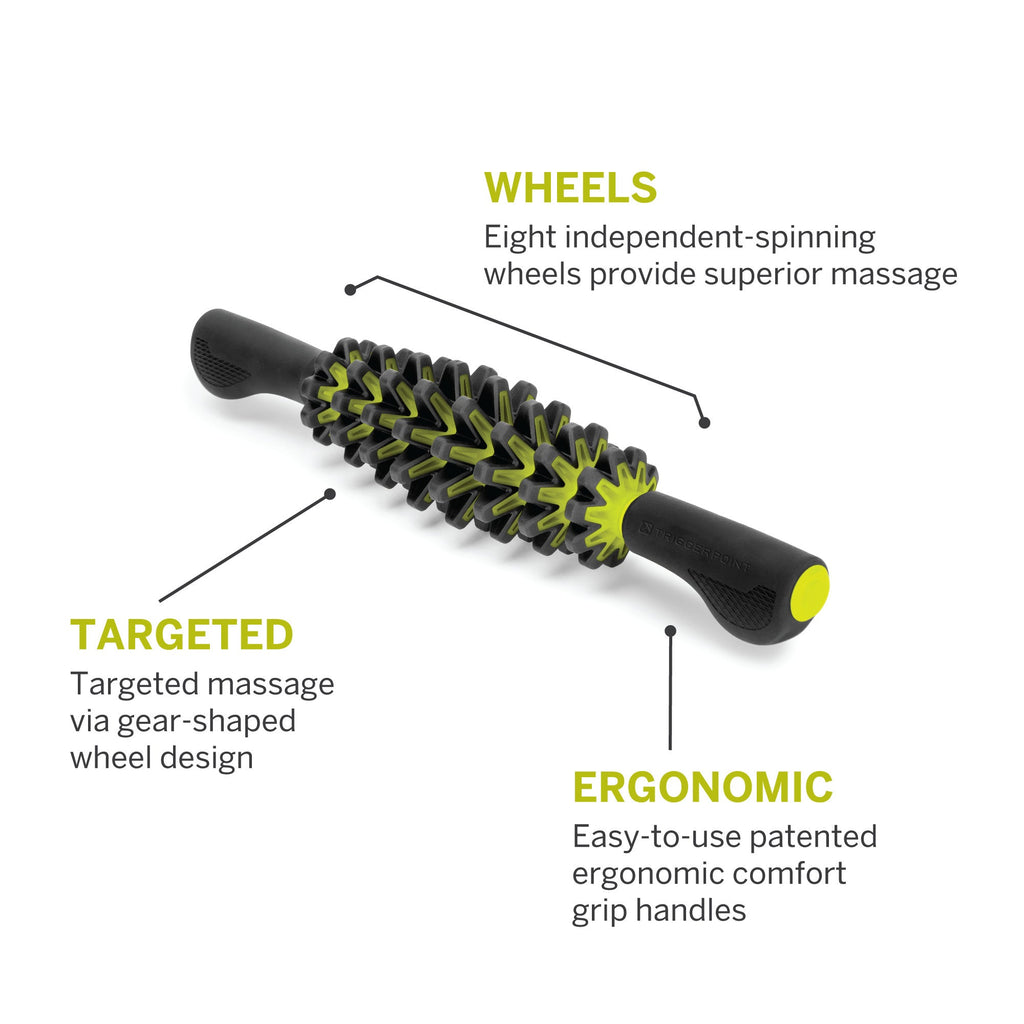 TriggerPoint STK Target - Fasciarol - Zwart/Lime - Aanzicht