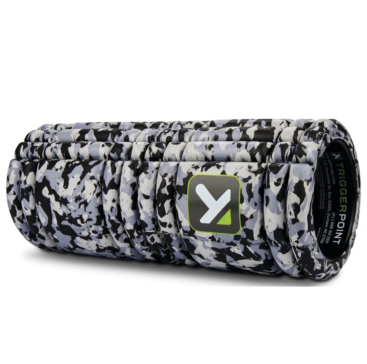 Triggerpoint Foam Roller The Grid 1.0 - Grijs Camo - Aanzicht