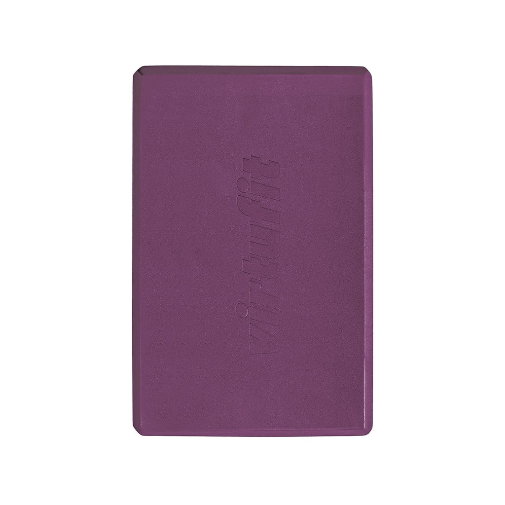 VirtuFit Premium Yoga Blok - EVA Foam - Mulberry - Aanzicht