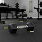 VirtuFit Hexa Dumbbell Pro - 2 kg - Per Stuk - Aanzicht