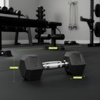 VirtuFit Hexa Dumbbell Pro - 7 kg - Per Stuk - Tweedekans