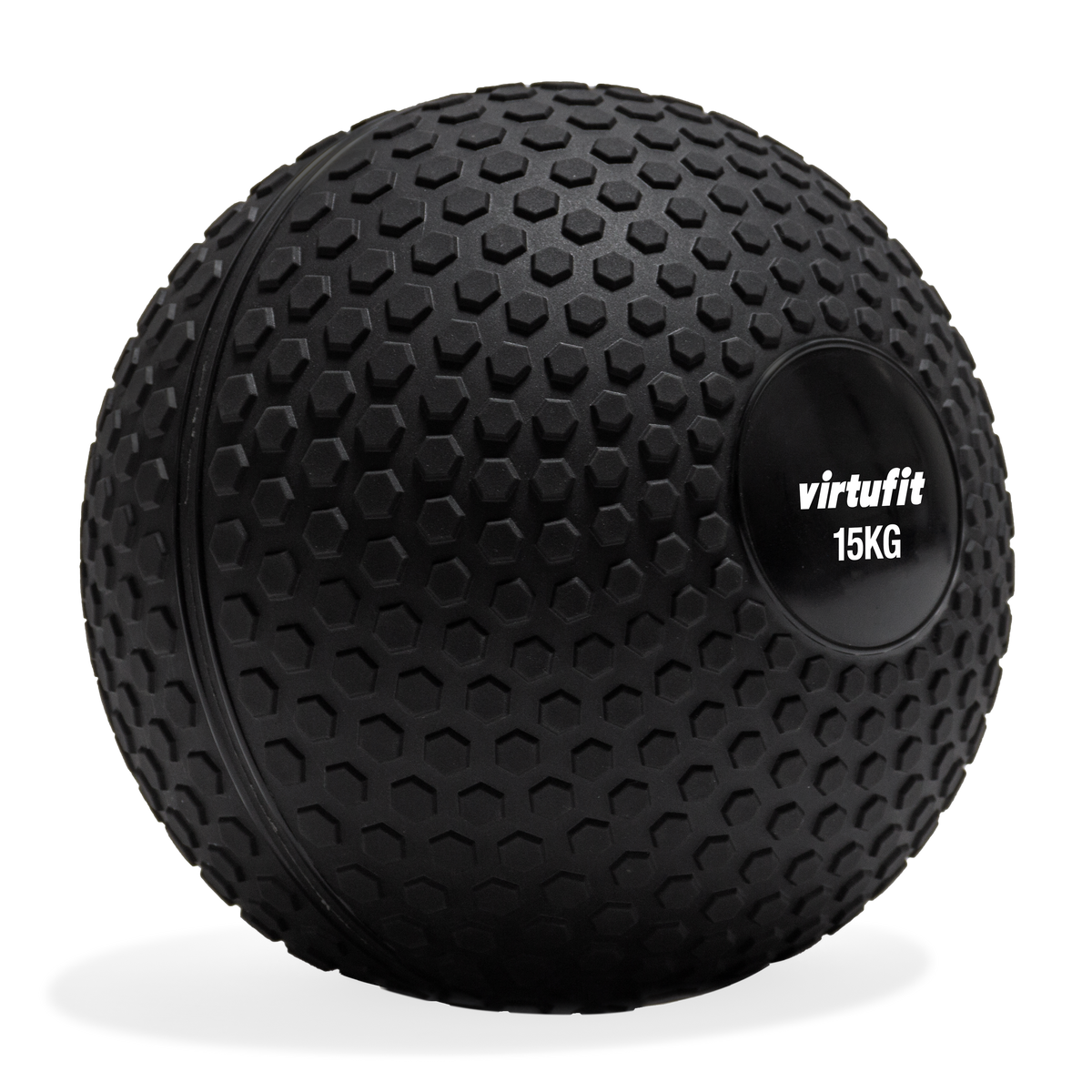 VirtuFit Slam Ball - Fitness Bal - 15 kg - Zwart - Afbeelding 5