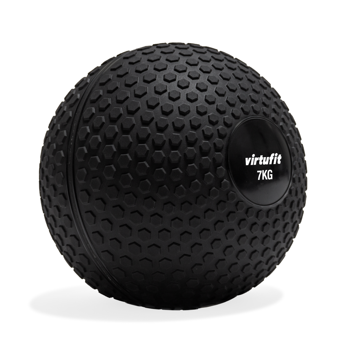 VirtuFit Slam Ball - Fitness Bal - 7 kg - Zwart - Afbeelding 5
