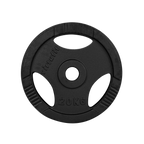 VirtuFit Olympische Gietijzeren Halterschijf - 20 kg - Aanzicht