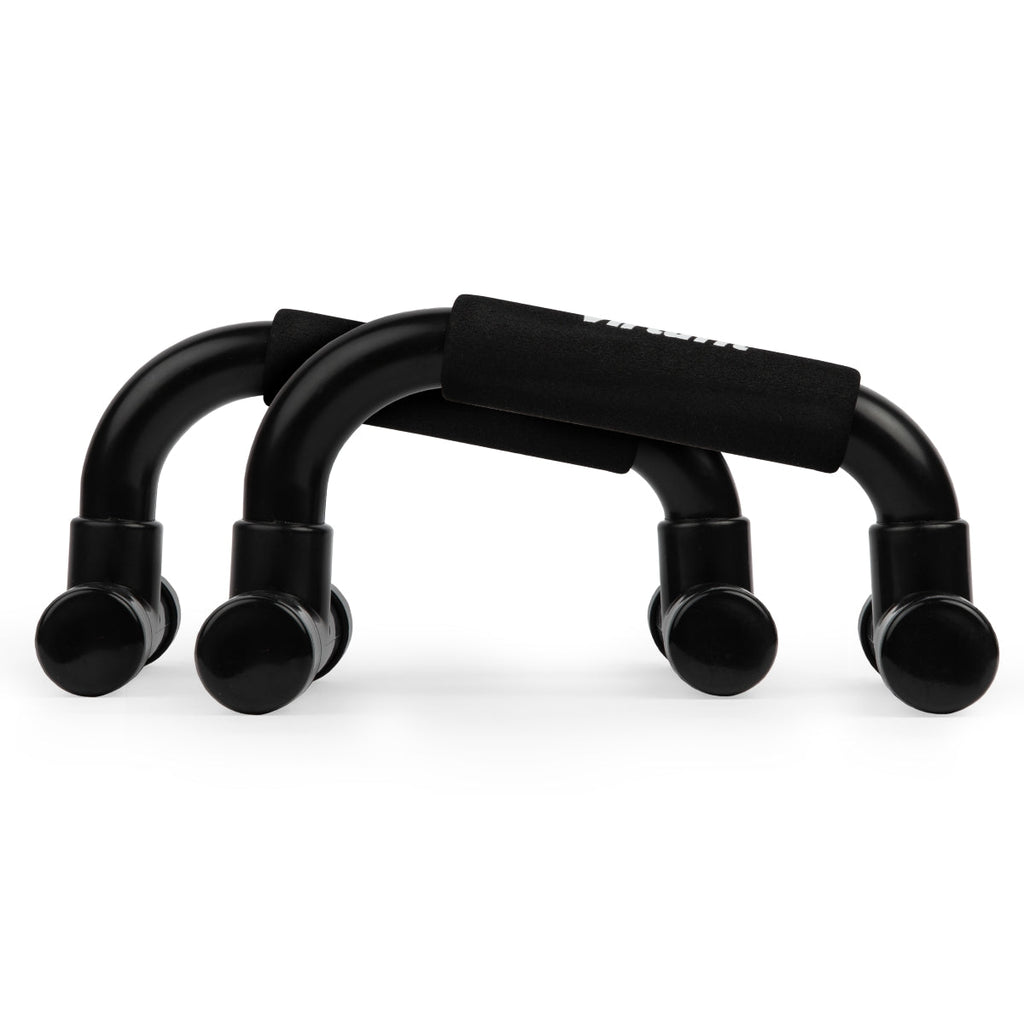 VirtuFit Opdruksteunen - Push Up bars - Zwart - Aanzicht