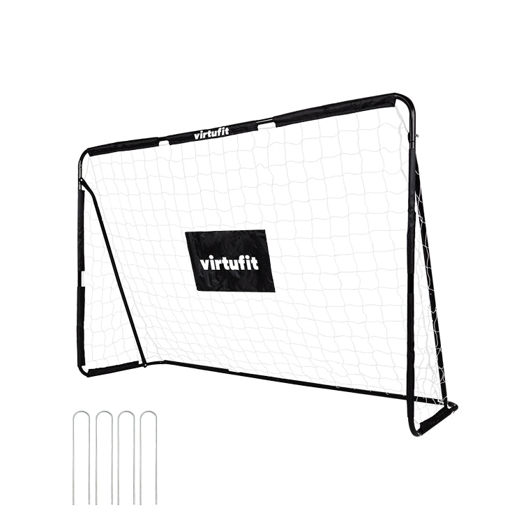 VirtuFit Voetbaldoel met Doelwand - Voetbal Goal - 120 x 80 cm - Aanzicht