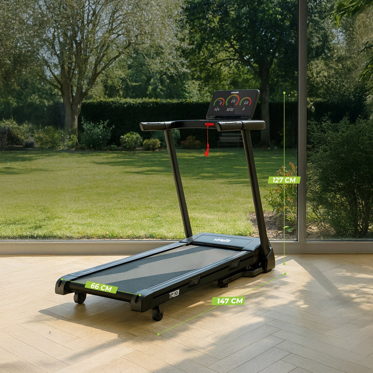 VirtuFit TR90i Loopband - Inklapbaar - 2026 model (TR-90i) - Showroommodel - Aanzicht