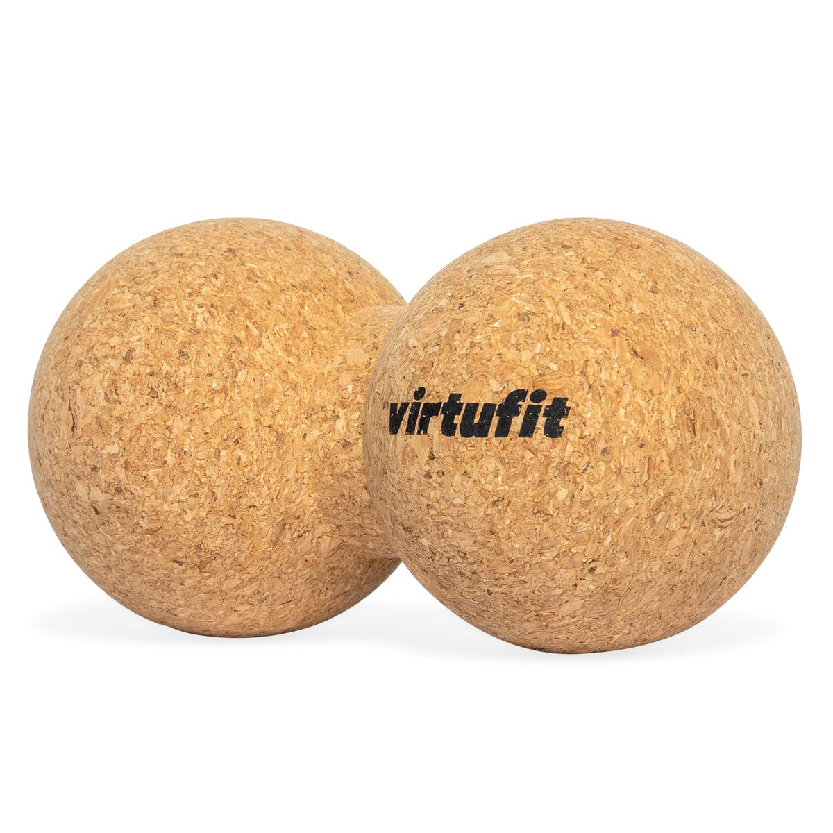 VirtuFit Premium Kurk Peanut Ball - Dual Massagebal - Ecologisch - Aanzicht