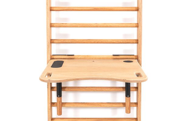 Nohrd WallBar Desk - Bureau - Eiken - Aanzicht