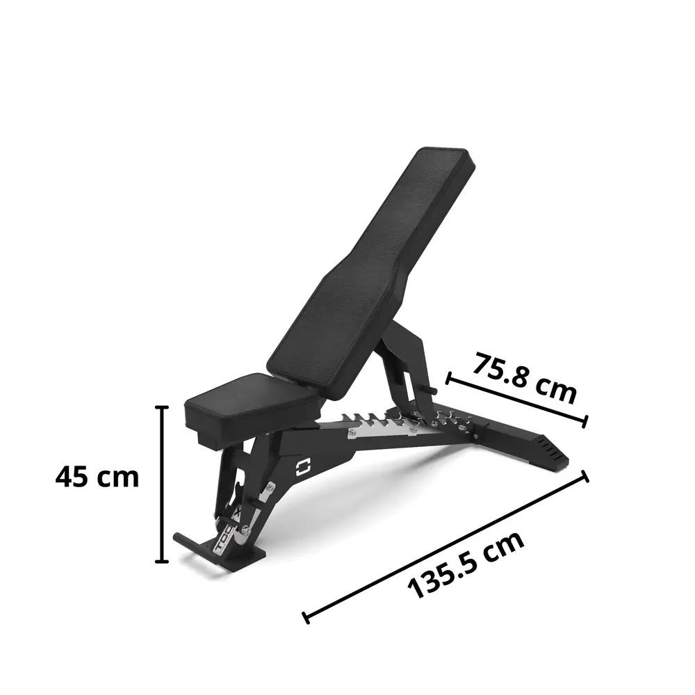 Toorx Professional Trainingsbank WBX-950 FID Bench Pro - Aanzicht