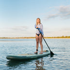 Retrospec Supboard Weekender iSUP - 320 cm - Seafoam Ripple - Aanzicht