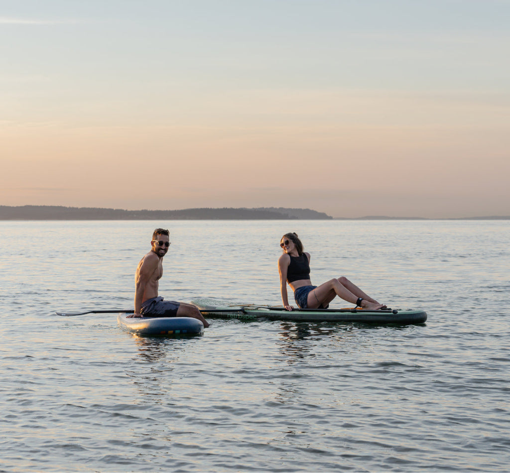 Retrospec Supboard Weekender Plus iSUP Kayak Hybrid - 320 cm - Bonsai Camo - Aanzicht