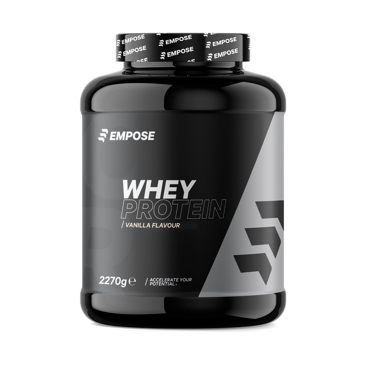 Empose Nutrition Whey Protein - Eiwit Poeder - Vanille - 2270 gram - Aanzicht