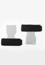 Gorilla Wear Lifting Grips - Zwart/Wit - Aanzicht