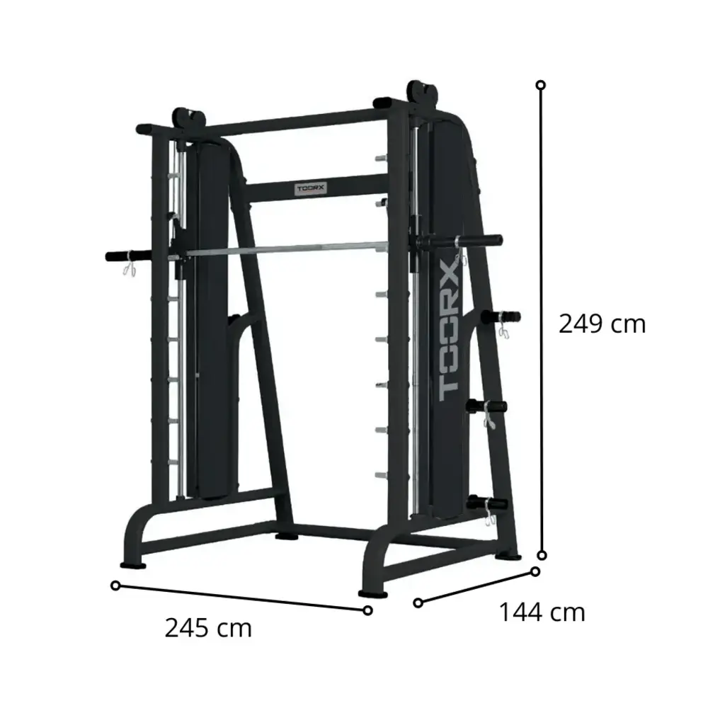 Toorx Professional WLX-B6500 Counterbalanced Smith Machine - Aanzicht