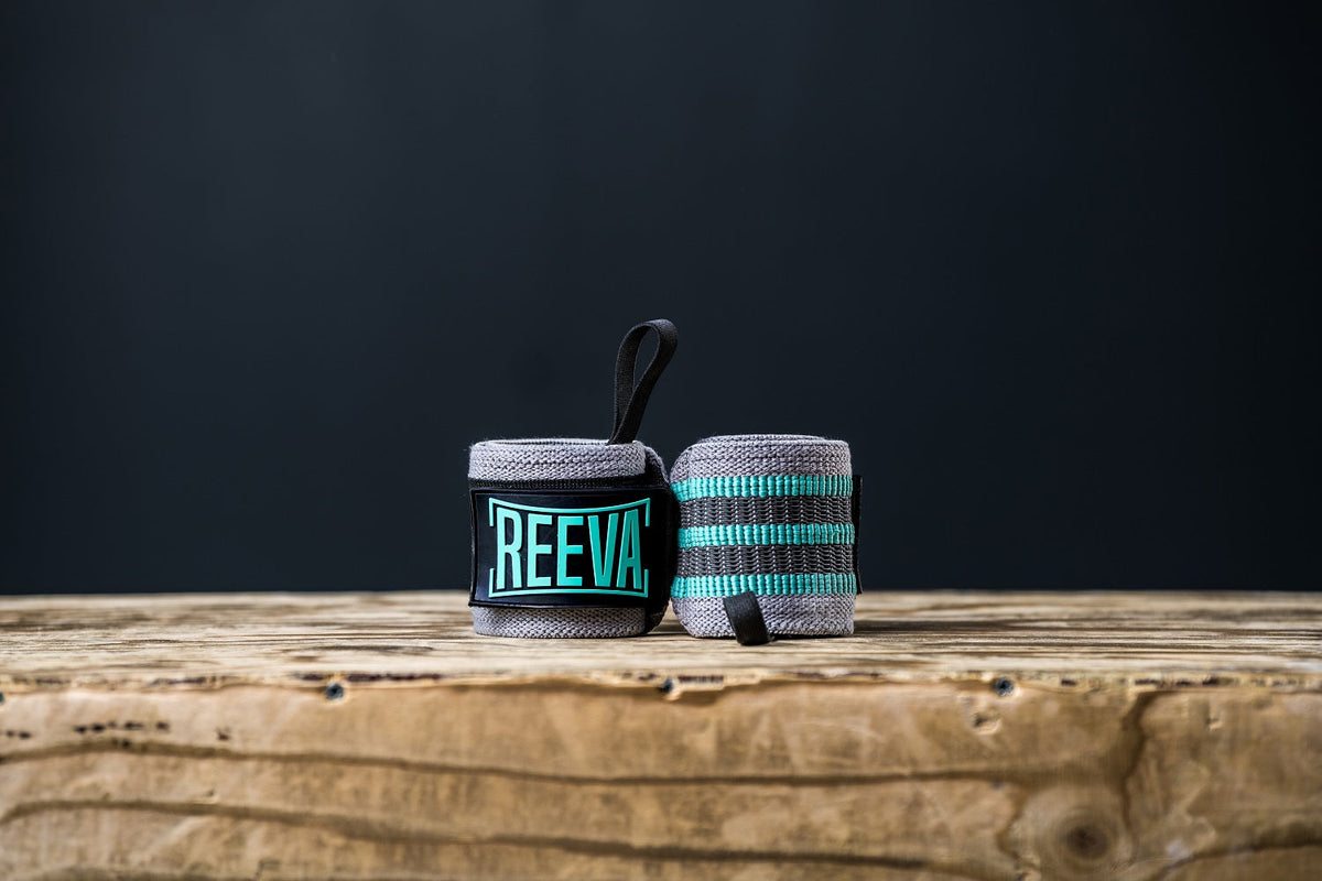 Reeva Wrist Wraps - Blauw - Aanzicht