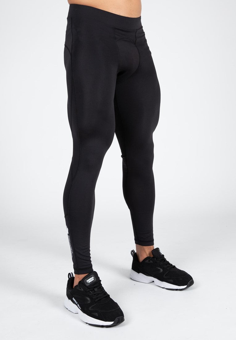 Gorilla Wear Winchester Heren Legging - Zwart - Aanzicht