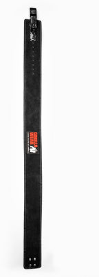 Gorilla Wear Halterriem - 4 Inch Leren Lever Lifting Belt - Zwart - Aanzicht