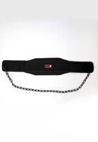 Gorilla Wear Nylon Dip Belt - Zwart - Aanzicht