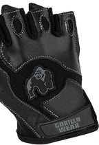 Gorilla Wear Mitchell Training Gloves - Fitness Handschoenen - Zwart - Aanzicht
