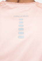 Gorilla Wear Monetta Performance T-Shirt - Zalmroze - Afbeelding 6