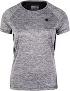 Gorilla Wear Monetta Performance T-Shirt - Grijs Gemeleerd/Zwart - Afbeelding 7