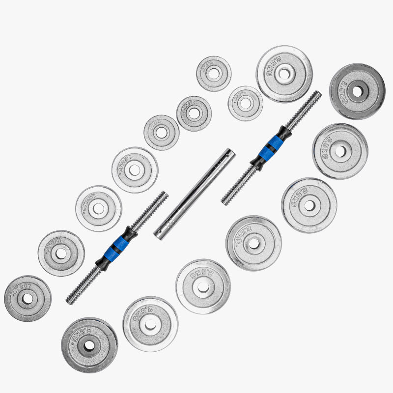Climaqx Dumbbell- en Halterset - 30 kg - Afbeelding 9