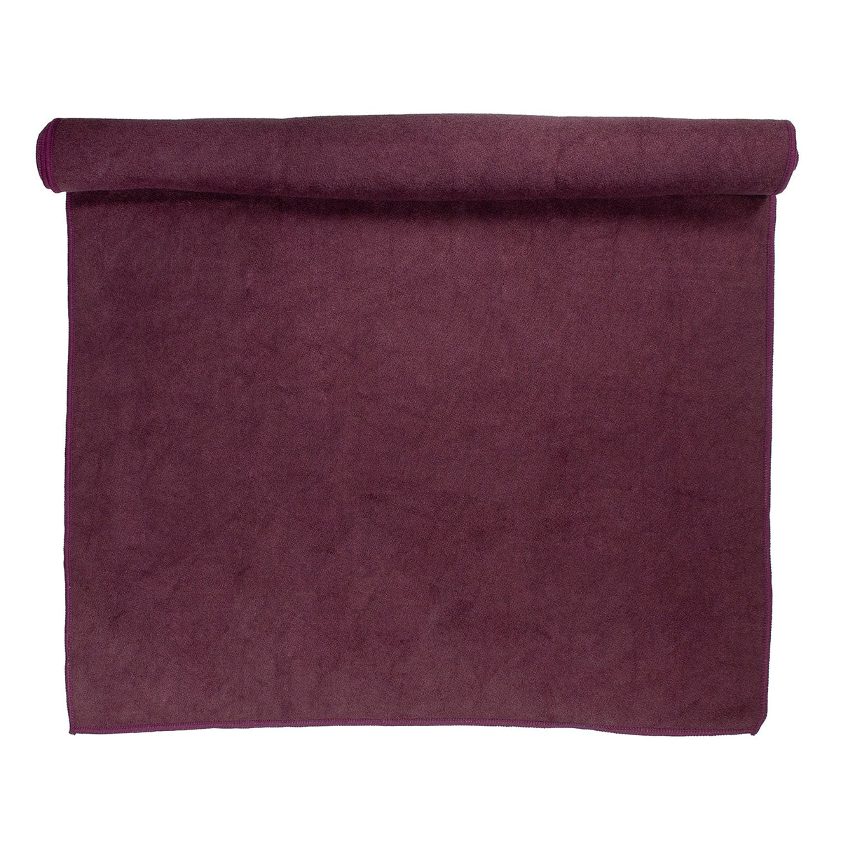 VirtuFit Premium Yogamat Handdoek - 183 x 61 cm - Mulberry - In gebruik