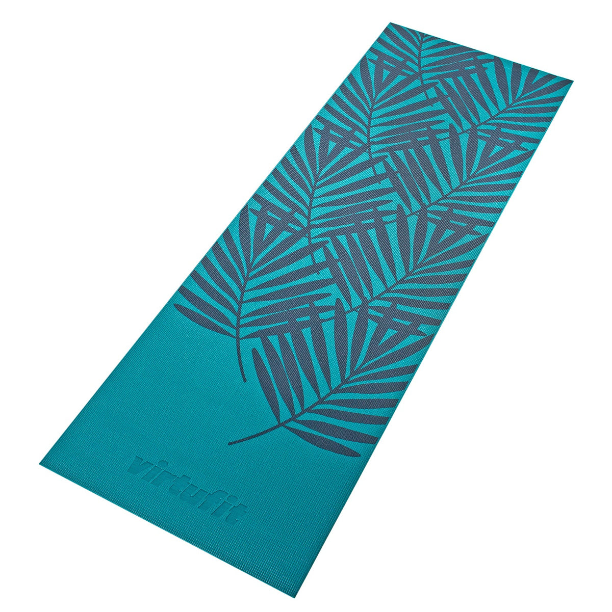 VirtuFit Premium Yogamat - 183 x 61 x 0,4 cm - Ocean Green Forest - Afbeelding 6