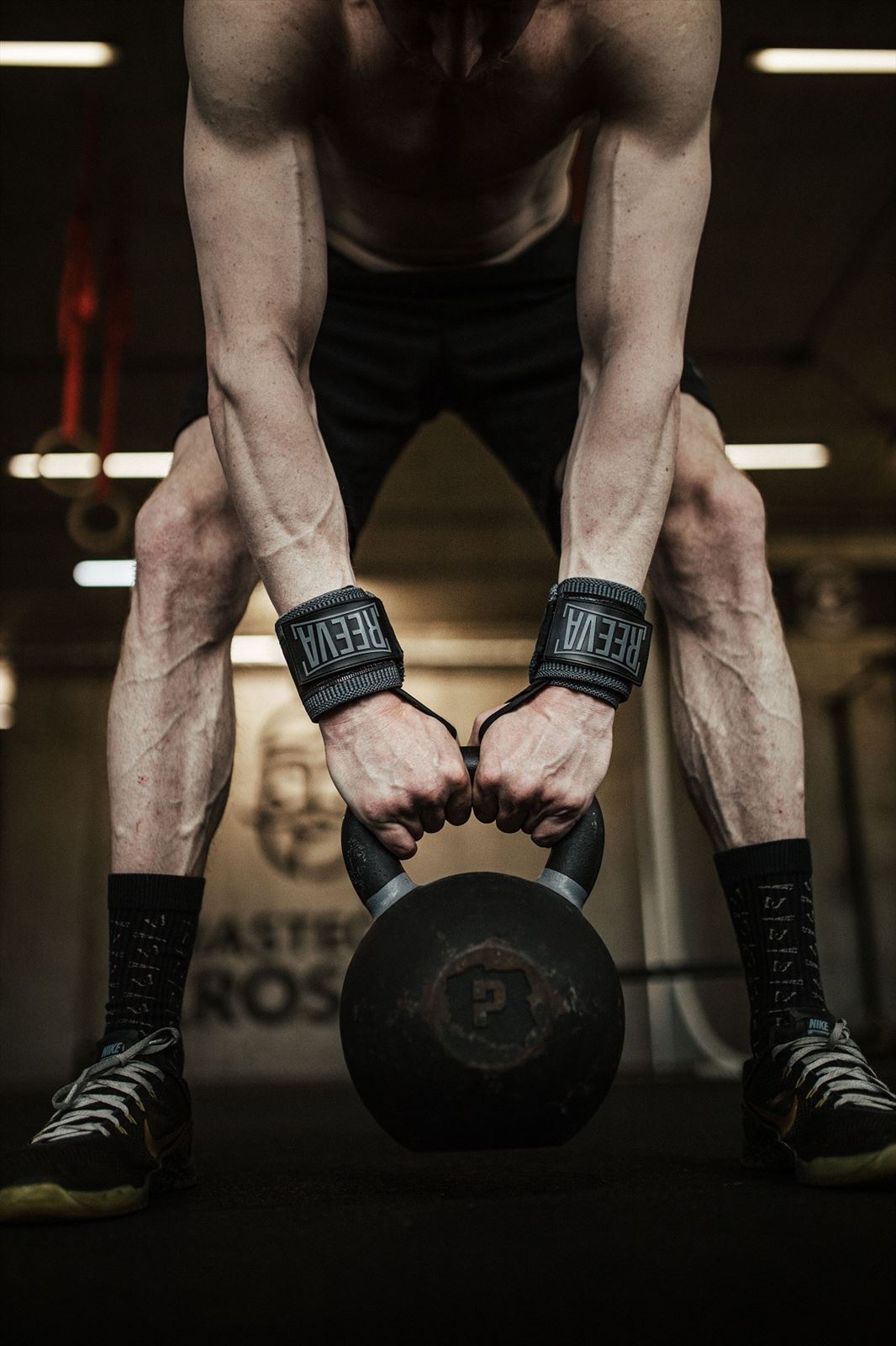 Reeva Wrist Wraps - Grijs - In gebruik