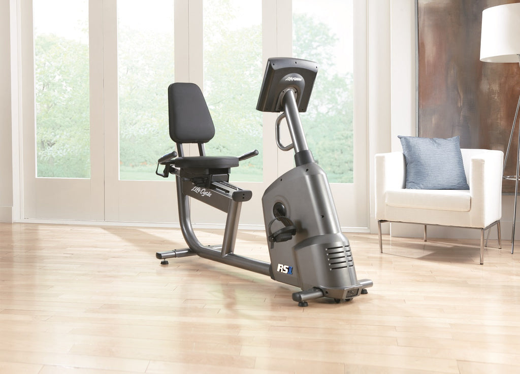 Life Fitness RS1 GO Ligfiets - In gebruik