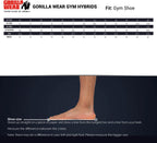 Gorilla Wear Gym Hybrids Sportschoenen - Zwart/Bruin - Afbeelding 10