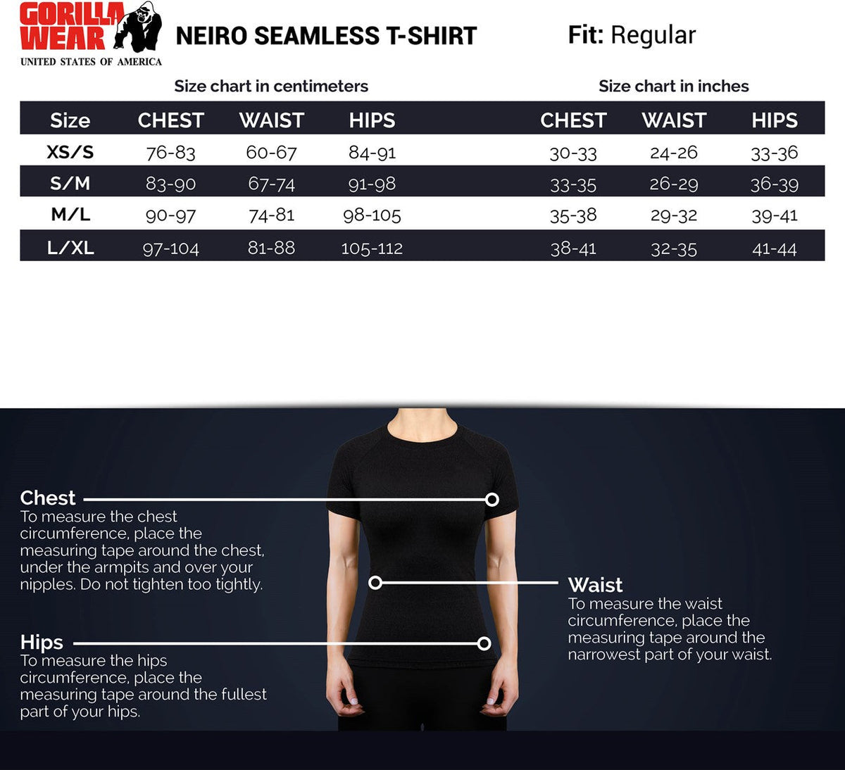 Gorilla Wear Neiro Seamless T-shirt - Paars - Afbeelding 8