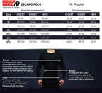 Gorilla Wear Delano Polo - Zwart/Wit - Afbeelding 8