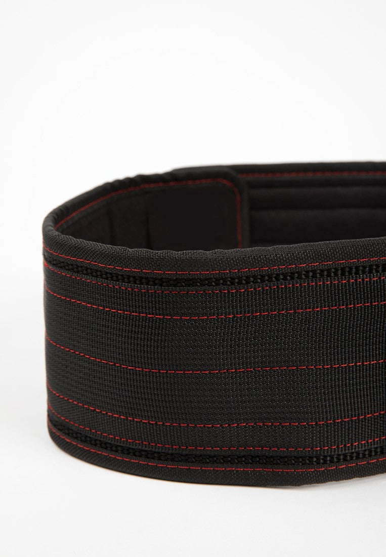 Gorilla Wear Halterriem - 4 Inch Nylon Lifting Belt - Zwart - In gebruik