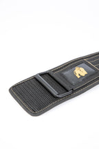 Gorilla Wear Halterriem - 4 Inch Nylon Lifting Belt - Zwart/Goud - Afbeelding 5