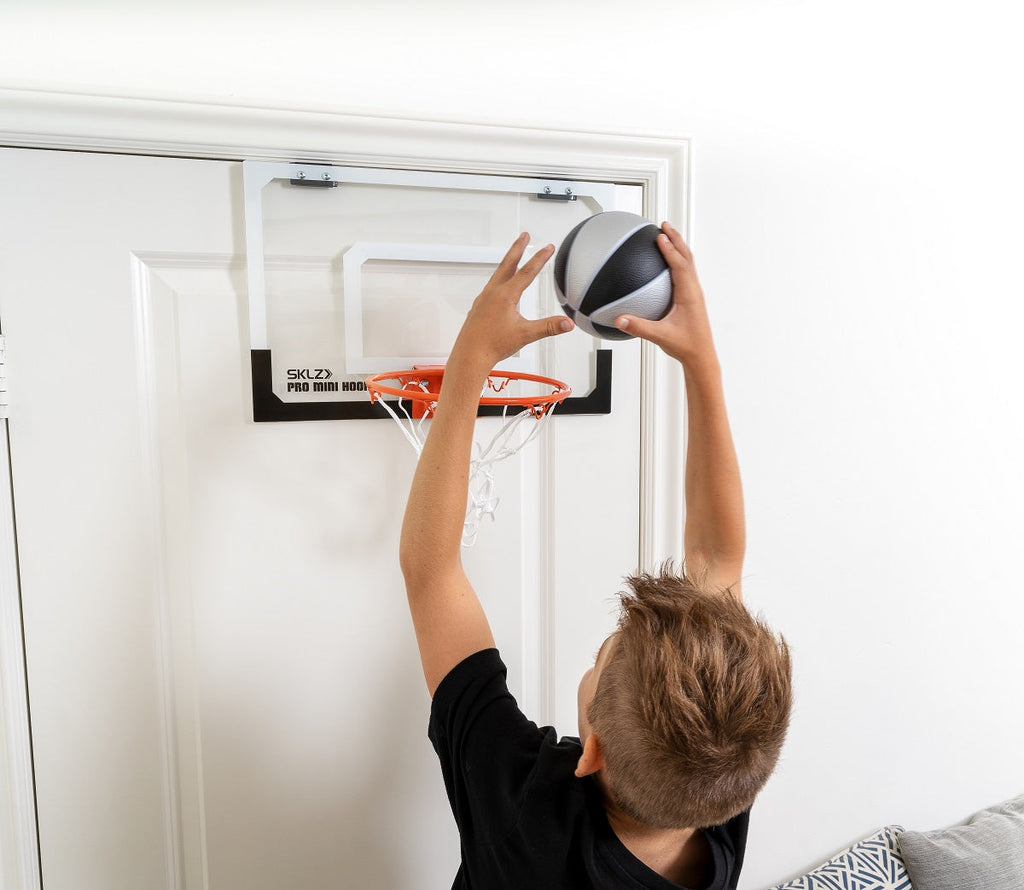 SKLZ Pro Mini Hoop Swish Foam Ball - Zwart / Zilver - Afbeelding 5