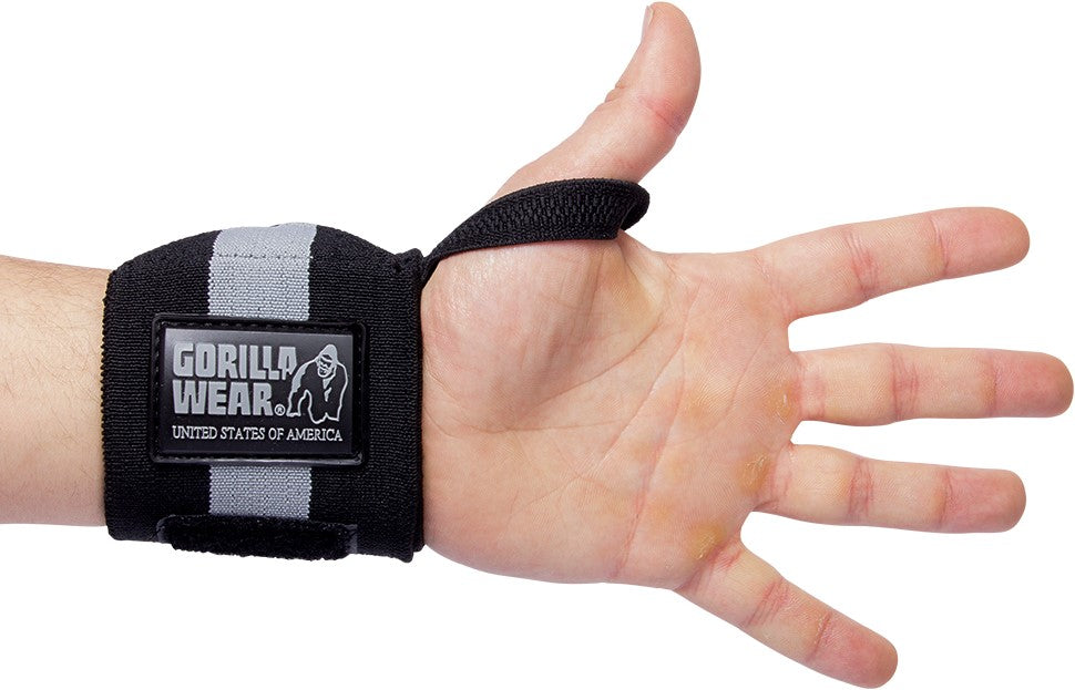 Gorilla Wear Wrist Wraps Ultra - Zwart/Rood - Afbeelding 8