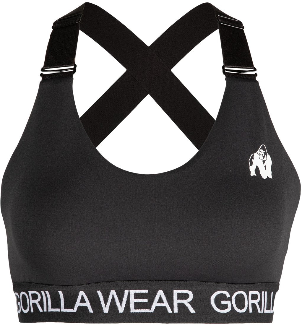 Gorilla Wear Colby Sportbeha - Zwart - Afbeelding 6