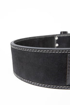 Gorilla Wear Halterriem - 4 Inch Leren Lifting Belt - Zwart - Afbeelding 5