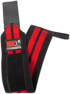 Gorilla Wear Wrist Wraps Pro - Zwart/Goud - Detailopname